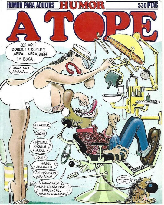 HUMOR A TOPE EXTRA nº 6  (números 17 - 18 - 19 7 14) Humor para adultoa.