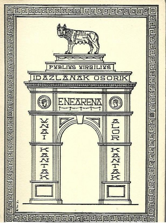 IDAZLANAK OSORIK   PUBLIUS VIRGILIUS   ( ENSAYOS COMPLETOS  PUBLIO VIRGILIO)  --EUSKERA