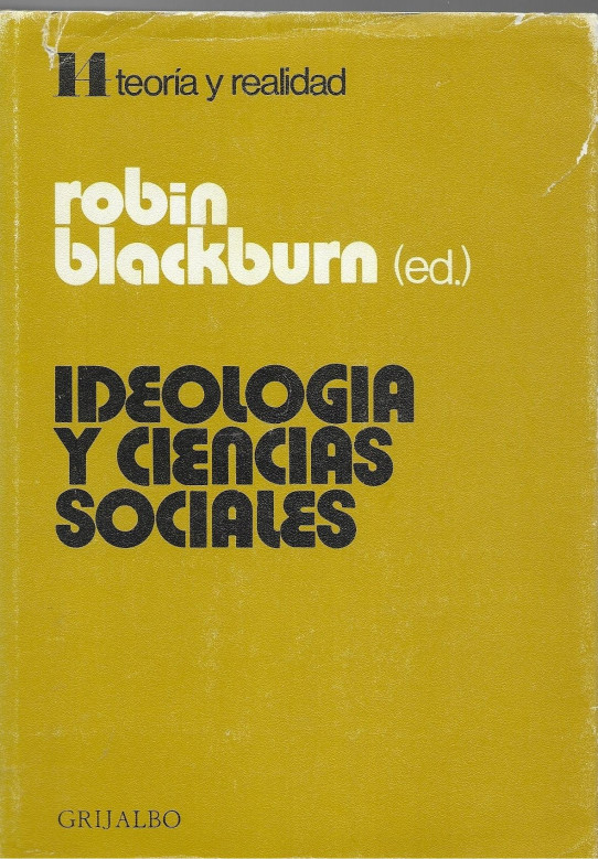 IDEOLOGIA Y CIENCIAS SOCIALES