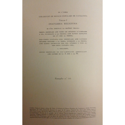 Imatgeria religiosa / Joan Amades i Josep Colomines
