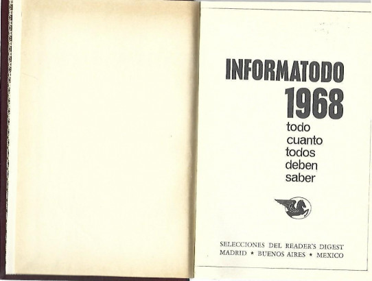 INFORMATODO 1968. Todo cuanto todos deben saber