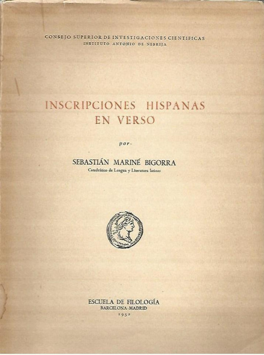 INSCRIPCIONES HISPANAS EN VERSO