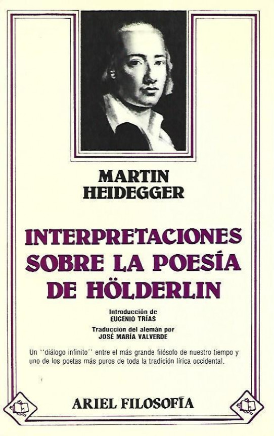 INTERPRETACIONES SOBRE LA POESÍA DE HÖLDERLIN