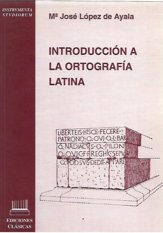 INTRODUCCION A LA ORTOGRAFIA LATINA