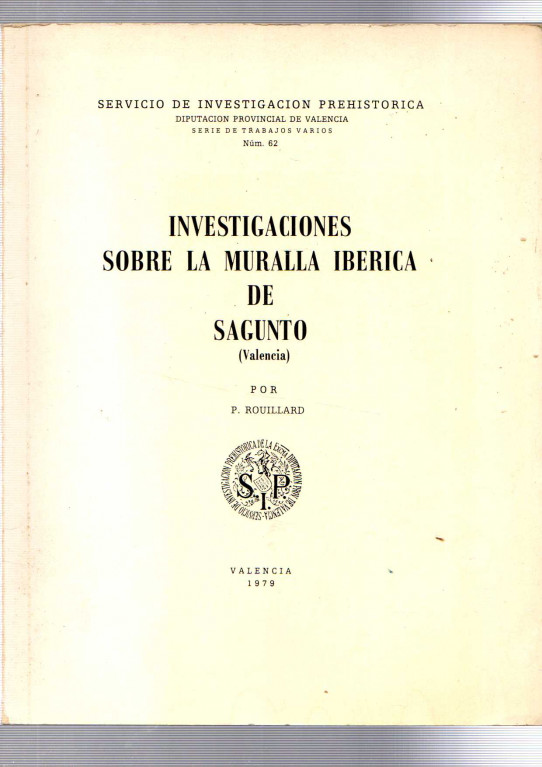 INVESTIGACIONES SOBRE LA MURALLA IBÉRICA DE SAGUNTO