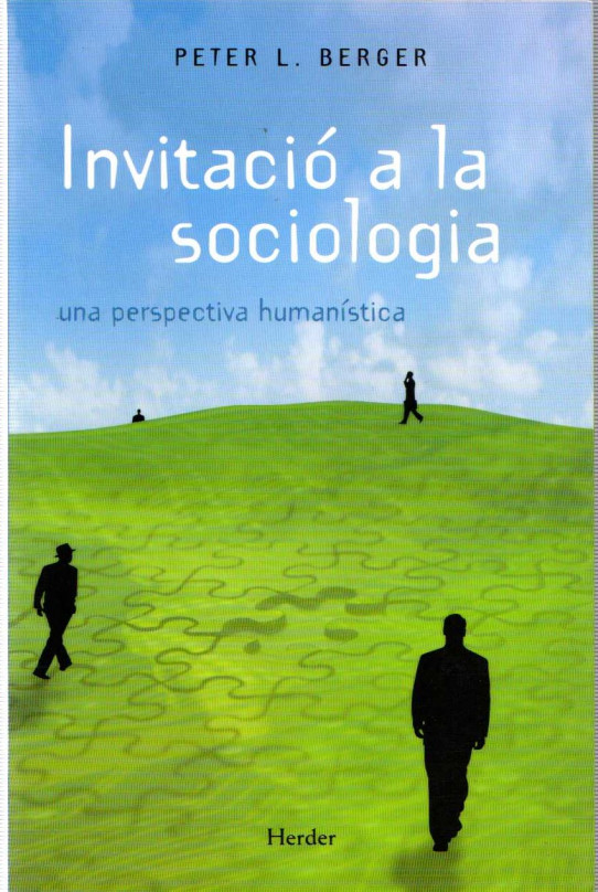 INVITACIÓ A LA SOCIOLOGIA