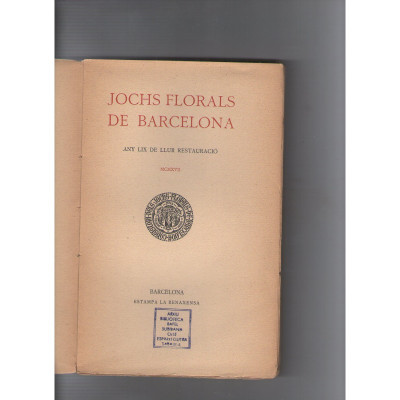 Jochs Florals de Barcelona