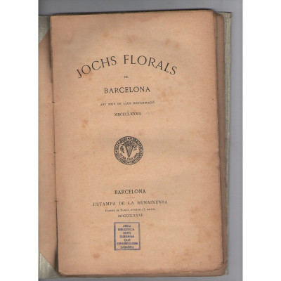 Jochs Florals de Barcelona