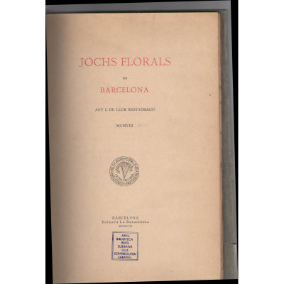 Jochs Florals de Barcelona