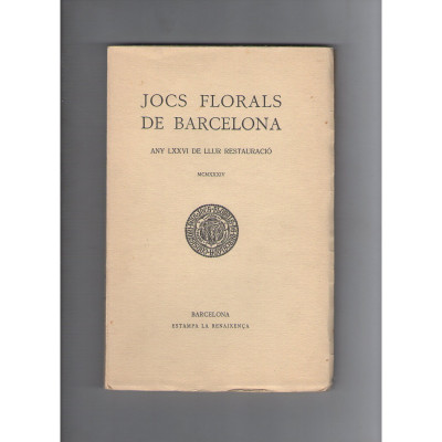 Jocs Florals de Barcelona