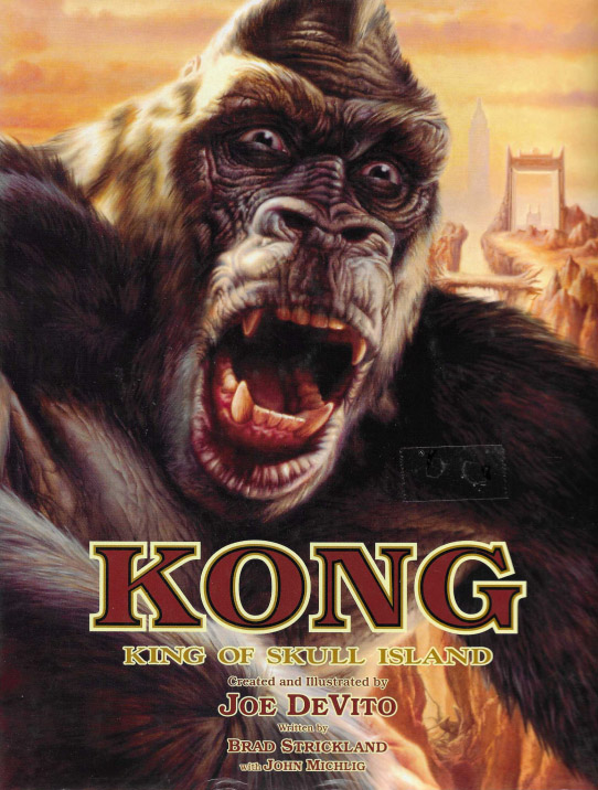 KONG. King of skull island.