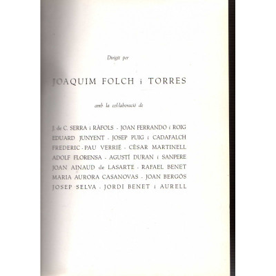L'Art català / dirigit per: Joaquim Folch i Torres -  de J. de C. Serra i Ràfols - et al.