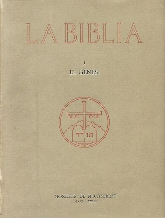 LA BIBLIA DE MONTSERRAT. VERSIÓ DELS TEXTOS ORIGINALS I COMENTARIS PELS MONJOS DE MONTSERRAT. 28 Volums (4 no disponibles)