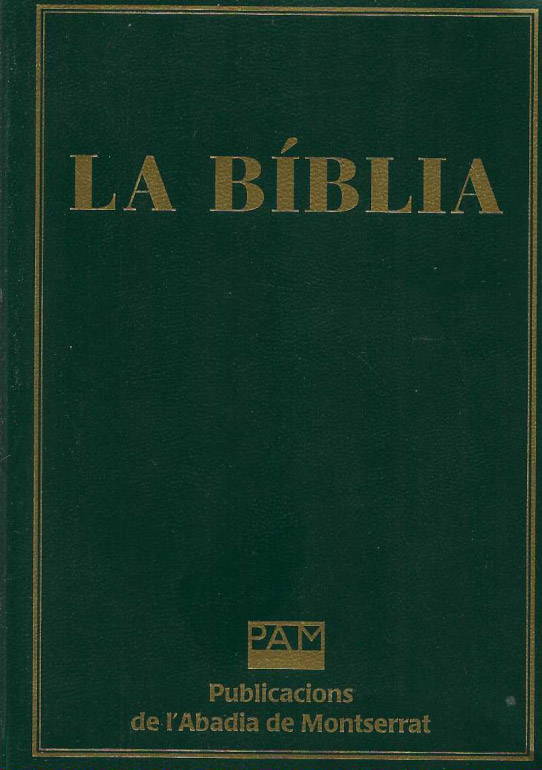 La Bíblia.