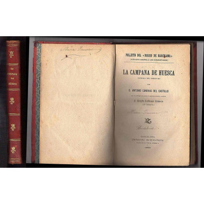 La Campana de Huesca : crónica del siglo XII / Antonio Cánovas del Castillo