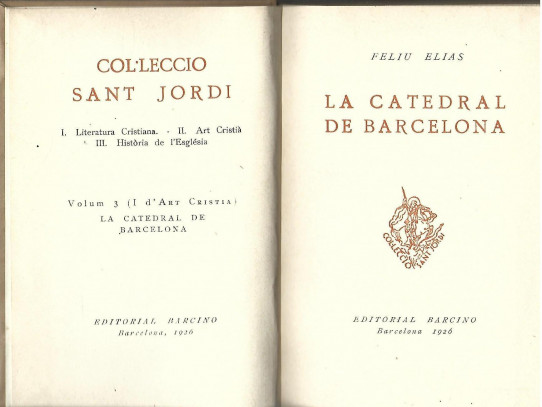 LA CATEDRAL DE BARCELONA