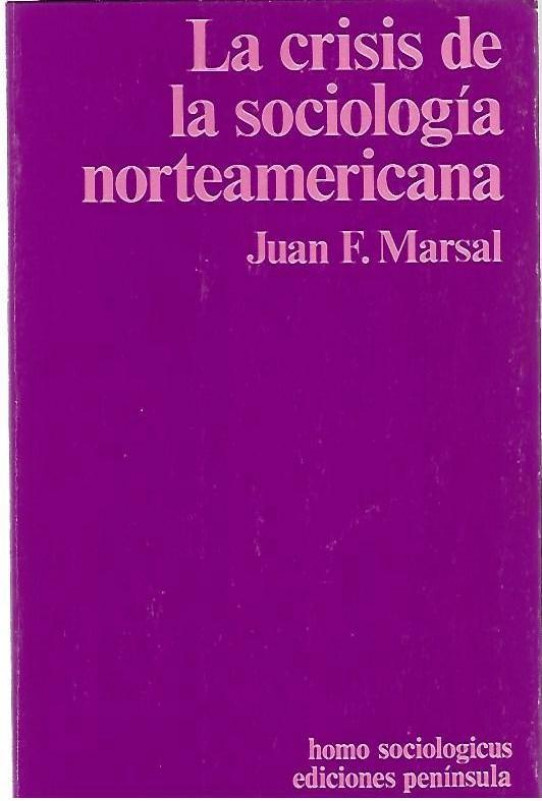 LA CRISIS DE LA SOCIOLOGIA NORTEAMERICANA