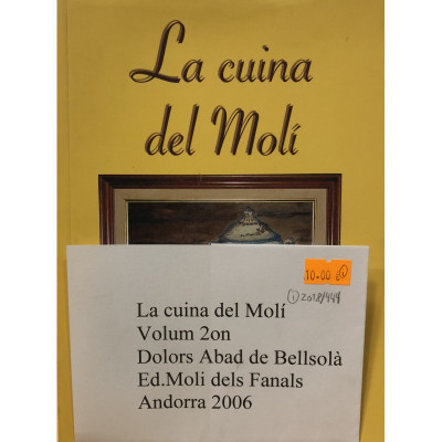 La cuina del Molí / Dolors Abad de Bellsolà