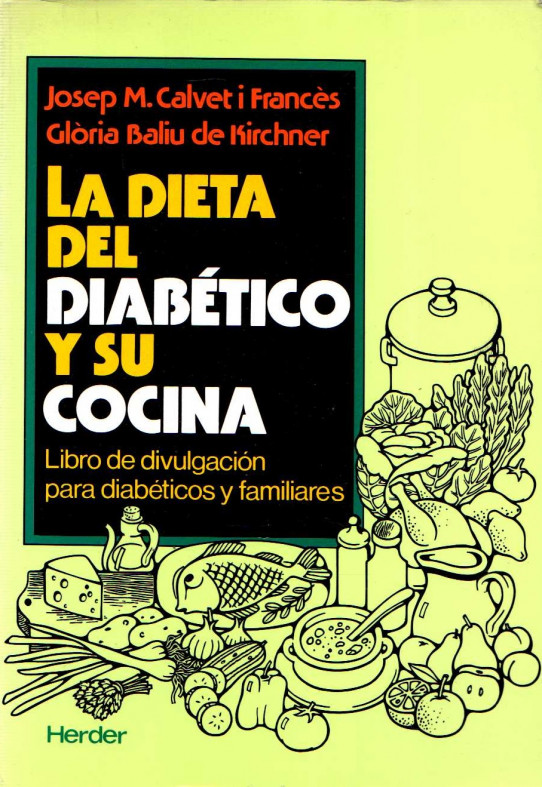 LA DIETA DEL DIABÉTICO Y SU COCINA