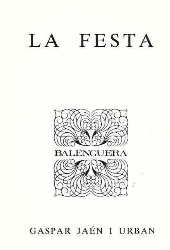 LA FESTA (Poesia)