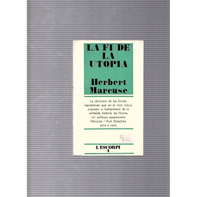 La fi de la utopia / Herbert Marcuse