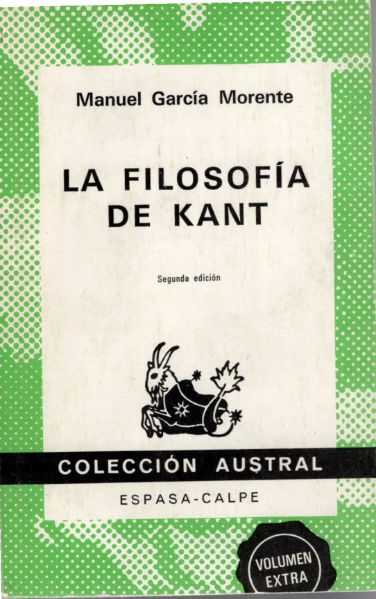 LA FILOSOFIA DE KANT. Una introducción a la filosofía