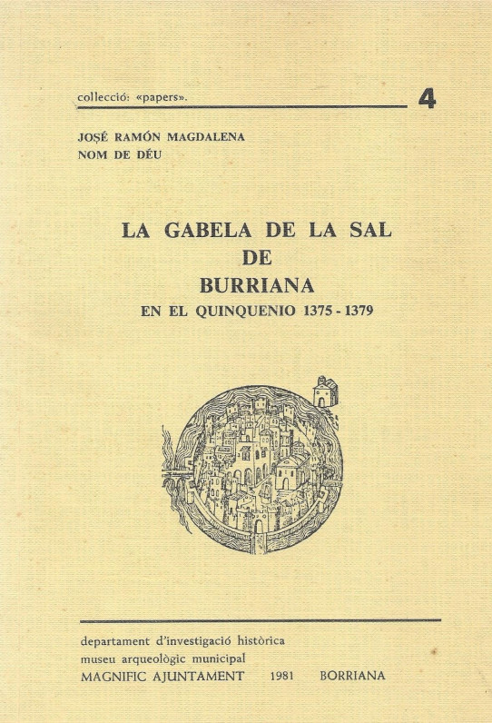 LA GABELA DE LA SAL DE BURRIANA EN EL QUINQUENIO 1375-1379