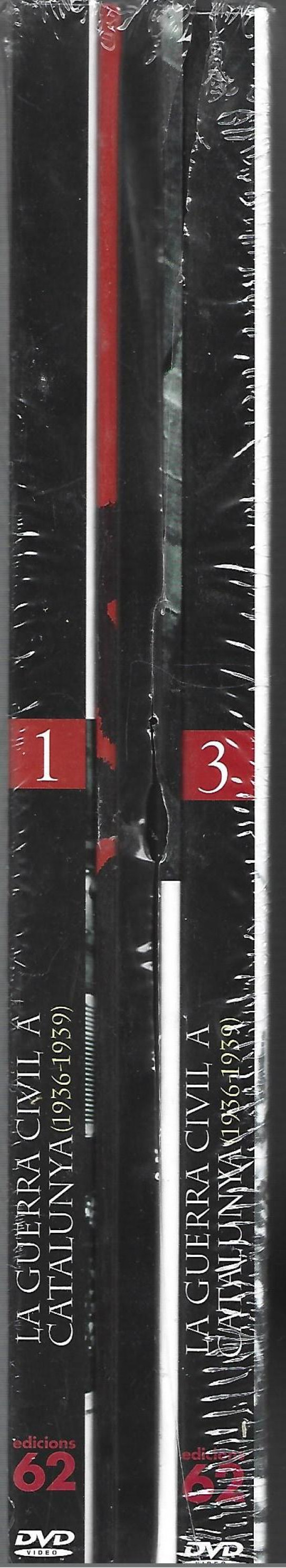 La Guerra Civil a Catalunya: 12 DVDs en tres volums