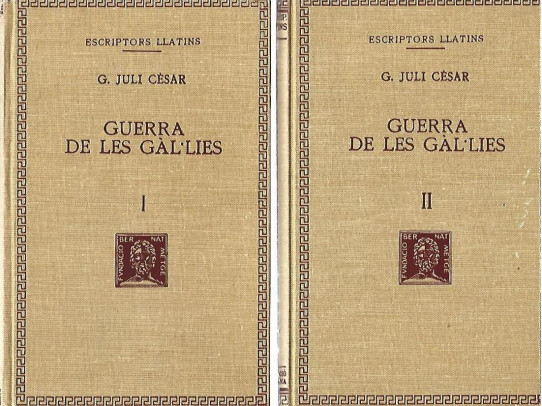 LA GUERRA DE LES GAL.LIES 3 Volums  (Juli Cesar)