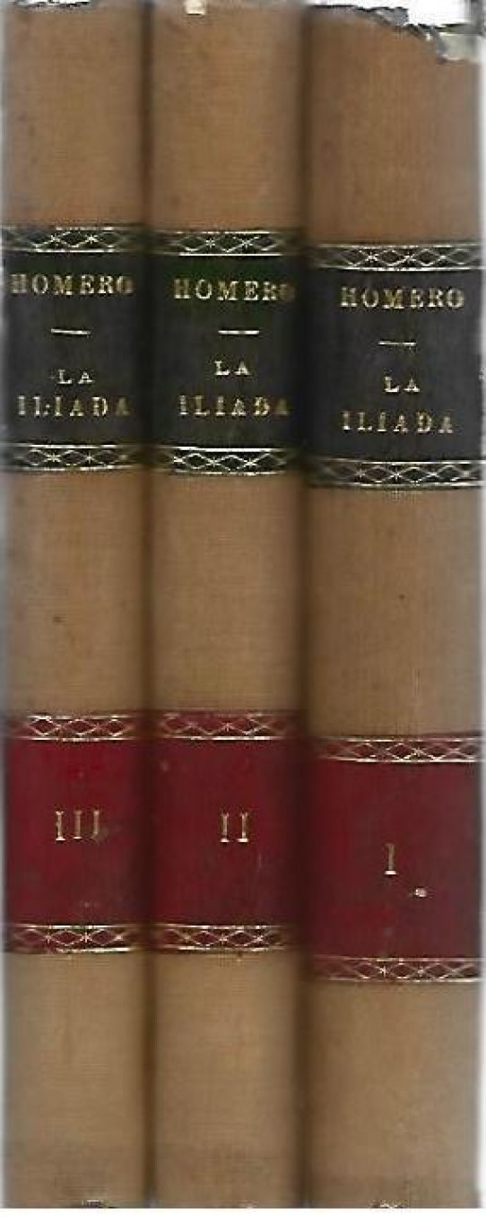 LA ILIADA 3 Volumenes