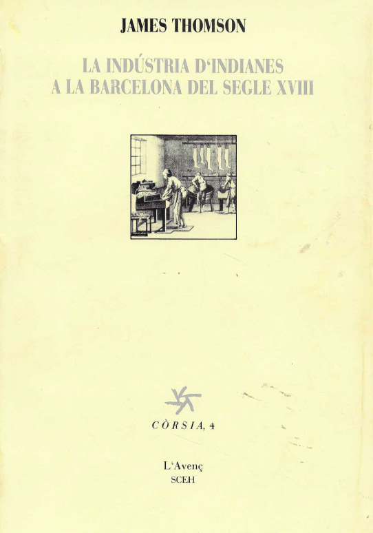 La indústria d'indianes a la Barcelona del segle XVIII