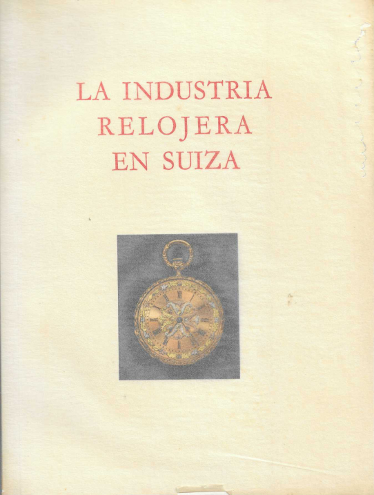 La industria relojera en suiza