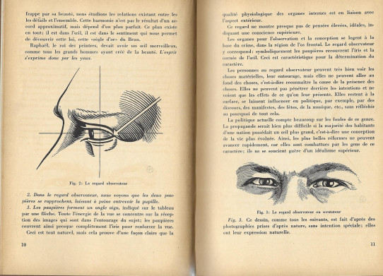 LA LANGAGE DES YEUX D'après la psycho-physiognnomonie de Charles Huter