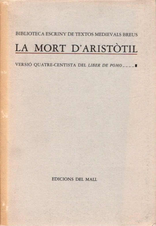 LA MORT D'ARISTÒTIL