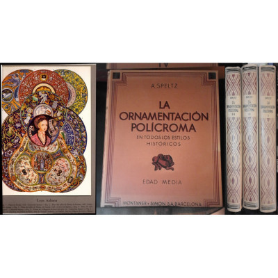 La ornamentación polícroma en todos los estilos históricos / Speltz, Alexander.