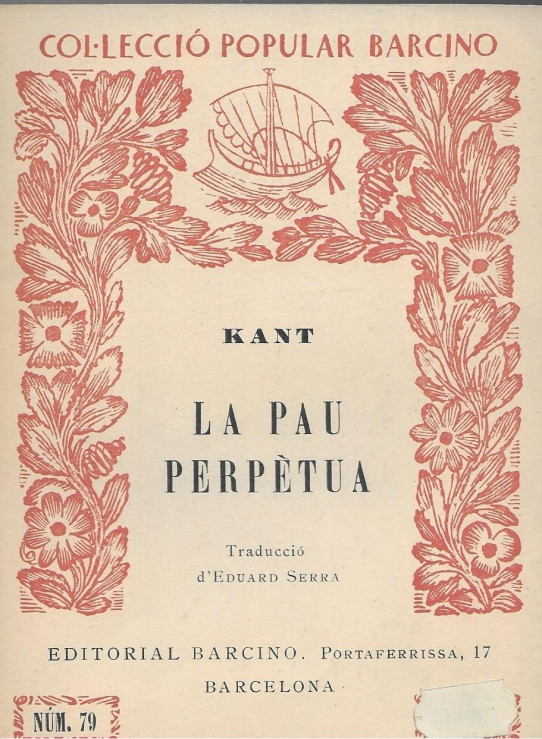 LA PAU PERPÈTUA