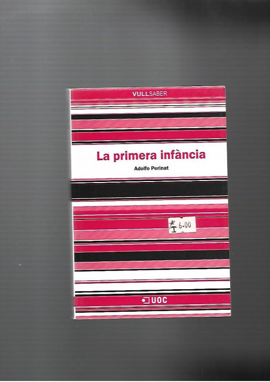 La primera infància