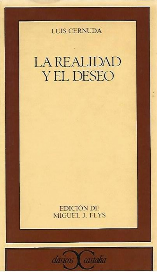 LA REALIDAD Y EL DESEO