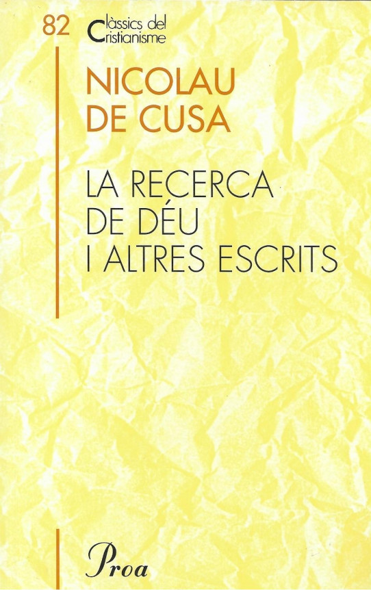 LA RECERCA DE DÉU I ALTRES ESCRITS