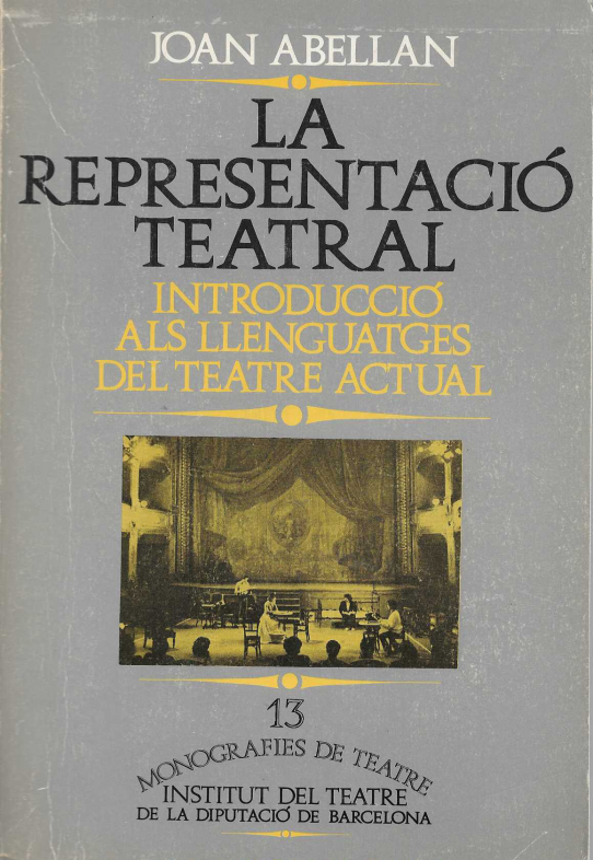 La representació teatral.