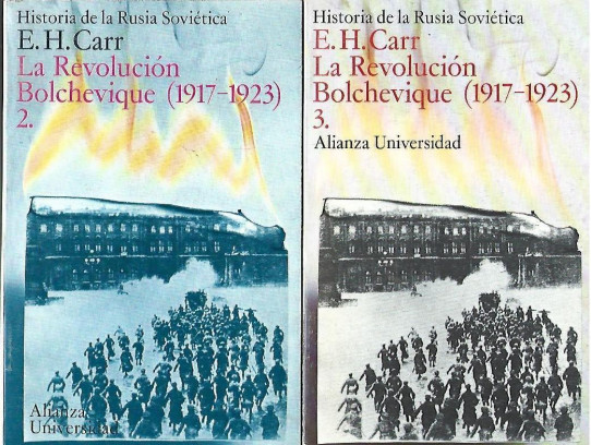 LA REVOLUCION BOLCHEVIQUE (1917-1923)  3 Volumenes