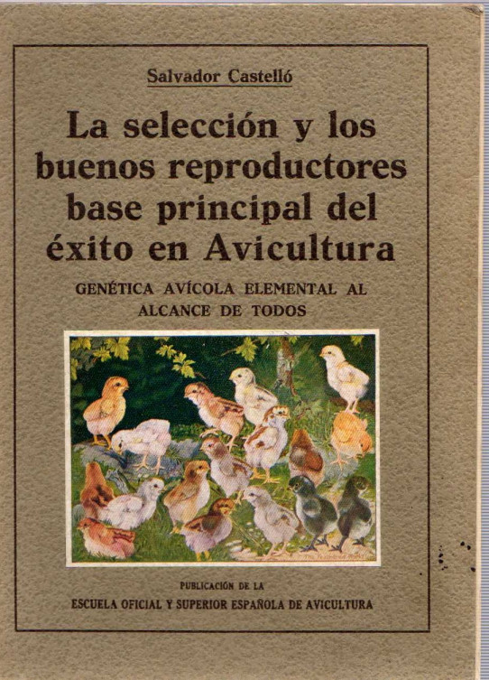 LA SELECCIÓN Y LOS BUENOS REPRODUCTORES, BASE PRINCIPAL DEL ÉXITO EN AVICULTURA