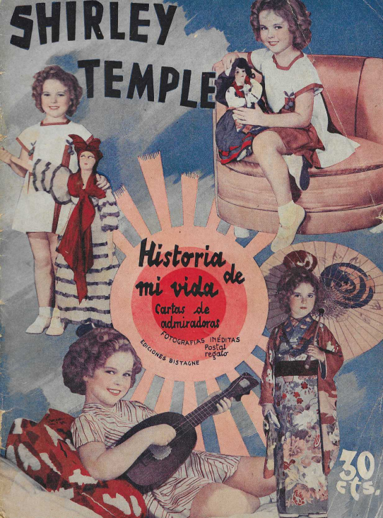 La simpática huerfanita / El pirmer amor / Diana Durbin / Shirley Temple / Sor Angélica.