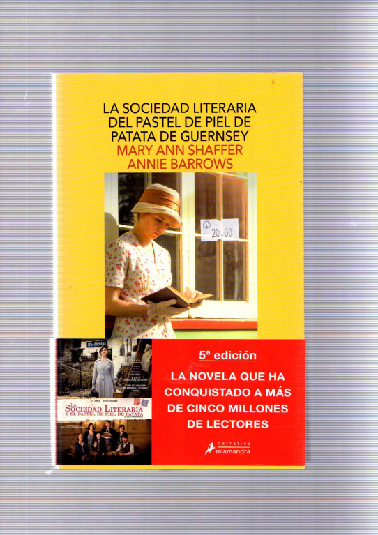 LA SOCIEDAD LITERARIA DEL PASTEL DE PIEL DE PATATA DE GUERNSEY