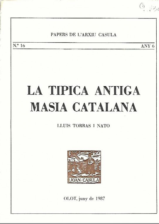 LA TÍPICA ANTIGA MASIA CATALANA