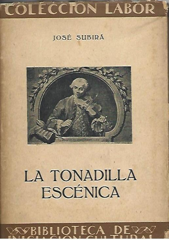 LA TONADILLA ESCENICA