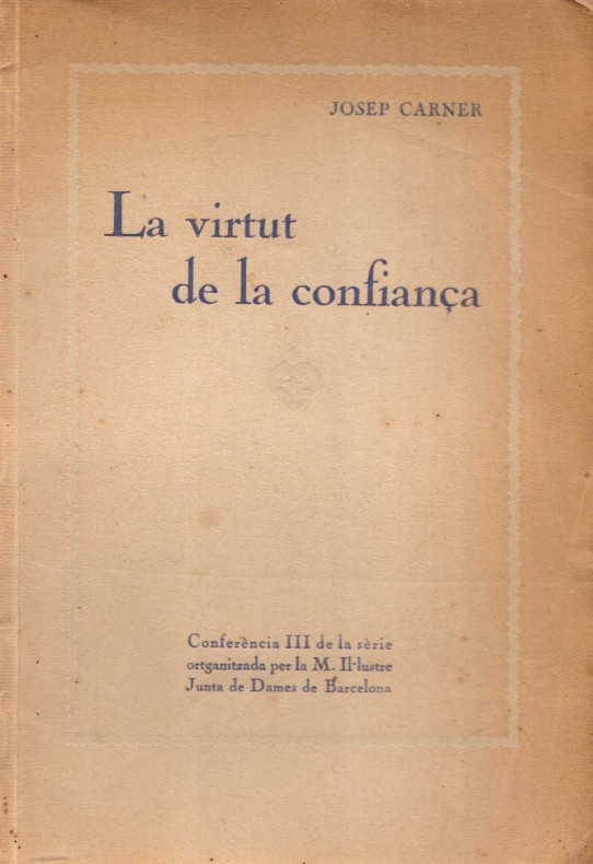 LA VIRTUT DE LA CONFIANÇA