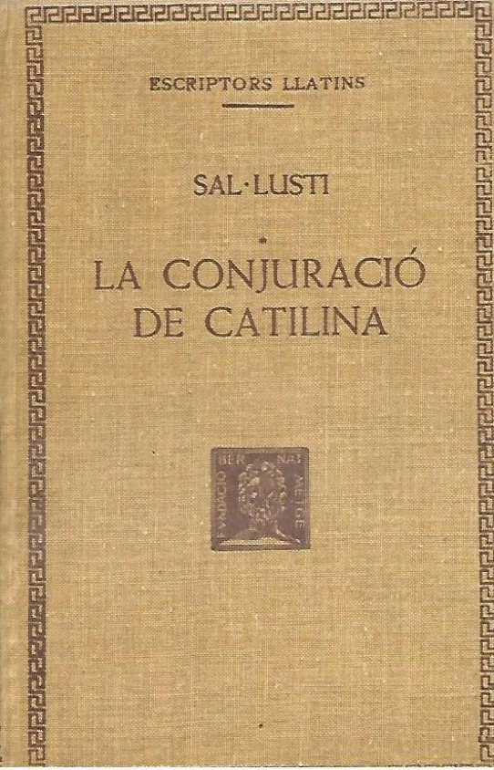 LAMCONJURACIO DE CATILINA  (Sal.lusti)