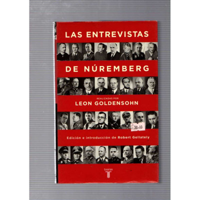 Las entrevistas de Núremberg / Leon Goldensohn