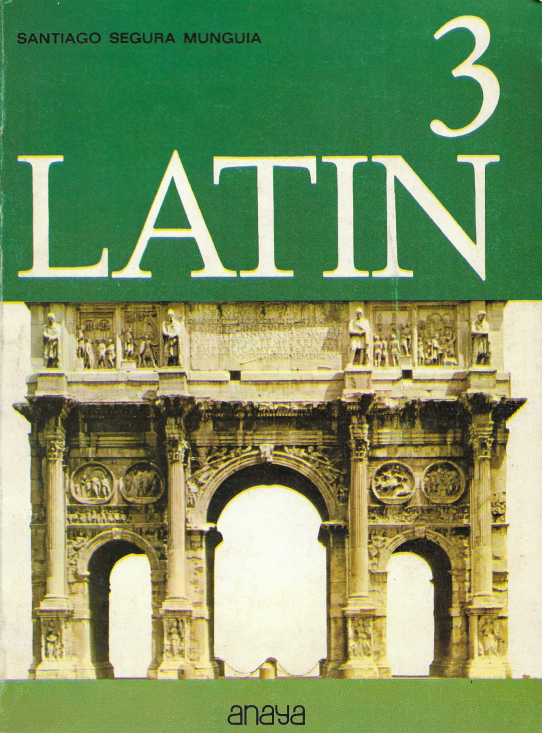 Latín 3 y Clave de los ejercicios.